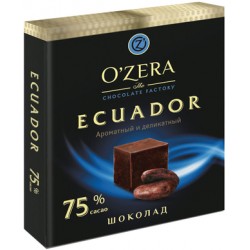 Шок. OZera 90г 75,0% эквадор