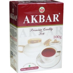 Чай Акбар 100г красн/белый...