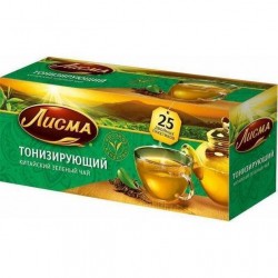 Чай Лисма 25пак зелёный