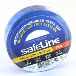 Изолента Safeline 10м синяя