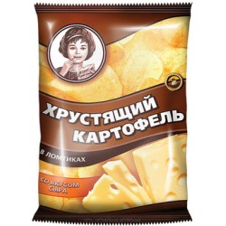 Чипсы ХрустКарт 70г сыр